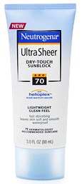 Neutrogena’s Ultra Sheer Dry-Touch Sunblock