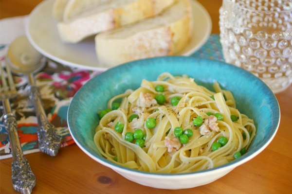 Sunday Dinner: Fettuccine Carbonara