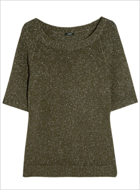 rhinestone trim top from Nordstrom