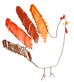 Turkey drawing