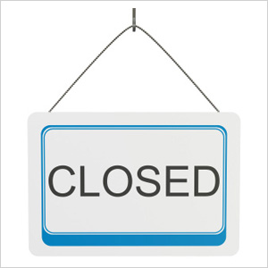 closed sign