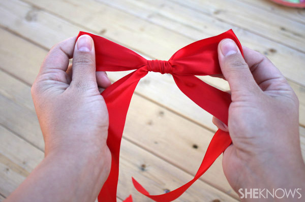 DIY 12 days wreath step 10