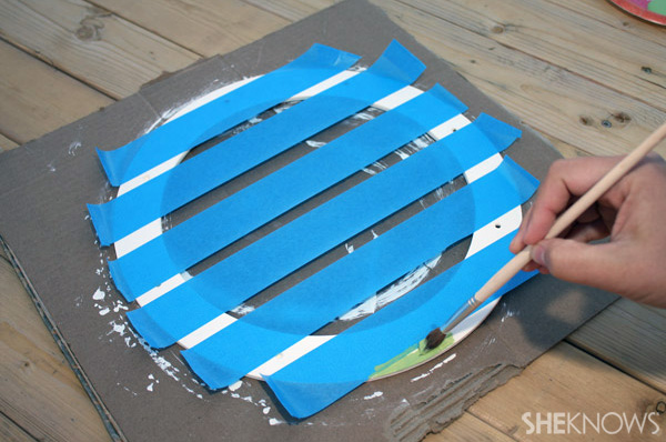 DIY 12 days wreath step 2