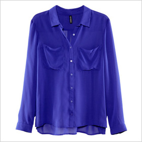Sheer blouse