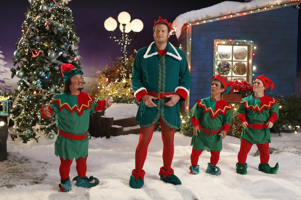 Blake Shelton's not-so-family christmas