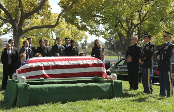 A veteran gets a hero's funeral