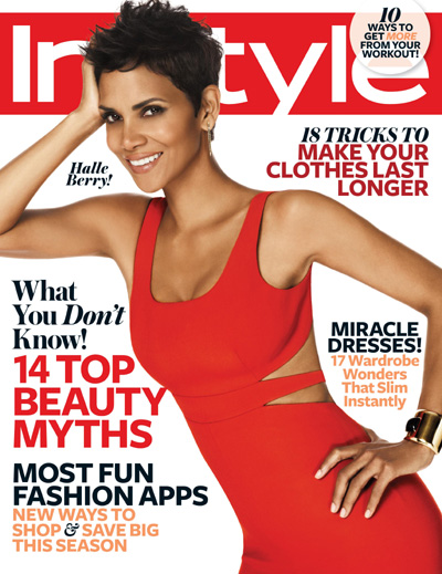 InStyle magazine November Halle Berry