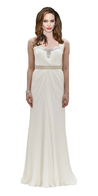Angelina Jolie in Jenny Packham wedding dress? 