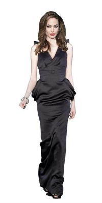 Angelina Jolie in L'Wren Scott wedding dress? 