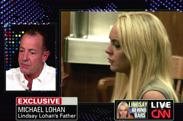 Michael Lohan Discussing Lindsay Lohan on Larry King Live