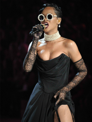 Rihanna at the 2012 Victoria Secret Fashion Show