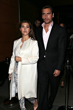 Kourtney Kardashian and Scott Disick