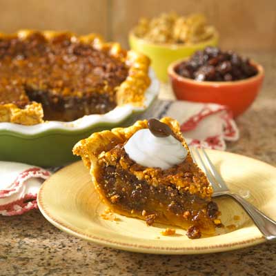 Raisin pie