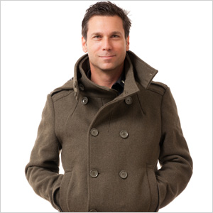 Man wearing jacket