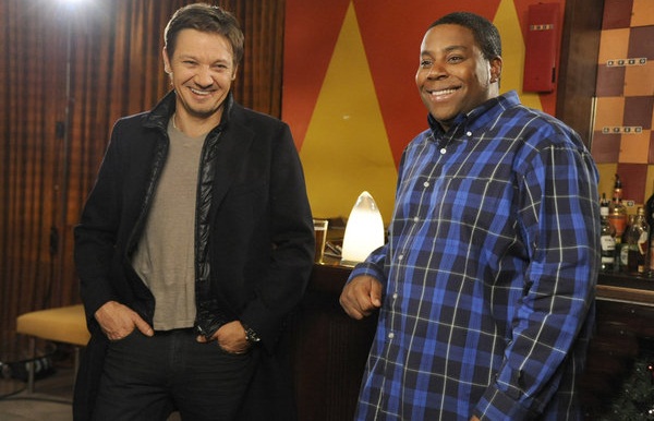 Saturday Night Live Jeremy Renner and Keenan Thompson