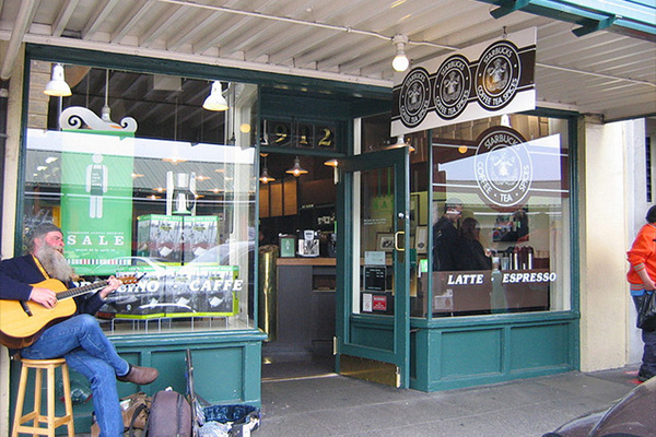 First Starbucks