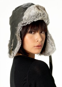 rabbit aviator cap