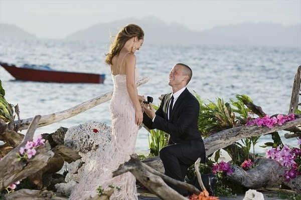 The Bachelorette proposal