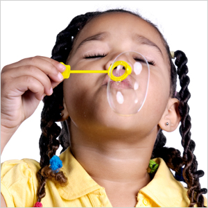 Blowing bubbles