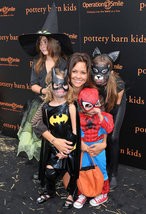 Brooke Burke and kids