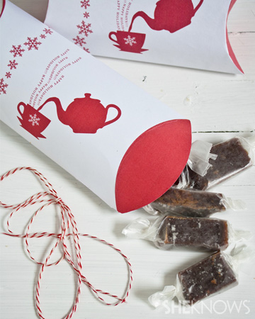 Chewy salted caramel chews
