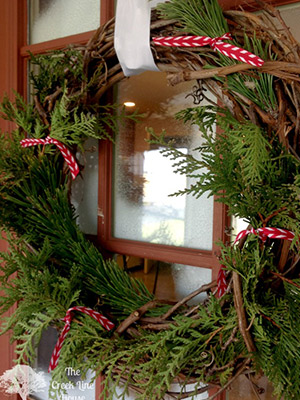 The Creek Line Christmas wreath