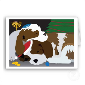 Puppies Holiday Card