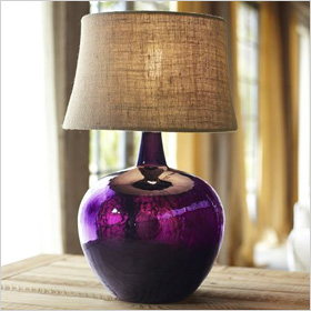 Purple Home Decor on Decorating Diva  Make Your Home Pop With Purple Home Accents