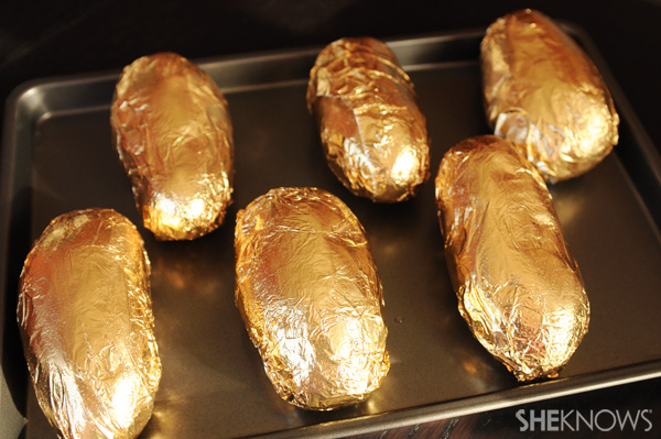 foil potatoes
