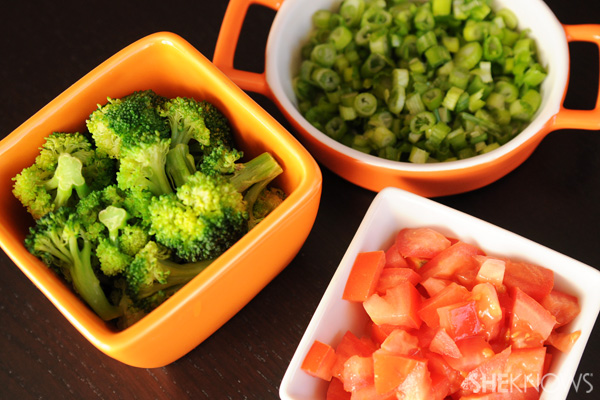 veggie toppings