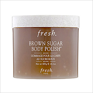 fresh brown sugar body scrub
