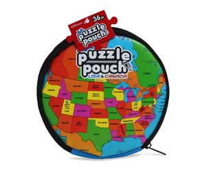 GeoToys Puzzle and Pouch