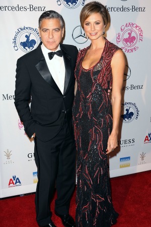 George Clooney Stacy Keibler