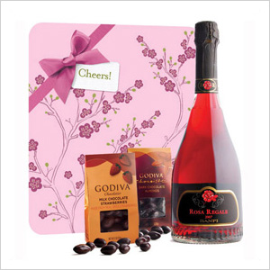 Rosa Regale & Godiva, redenvelope.com, $49.99