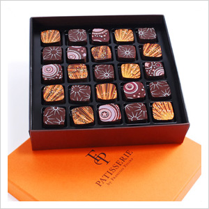 Francois Payard 25 piece Holiday Chocolate Collection, Francois Payard Bakeries locations or payard.com, $52