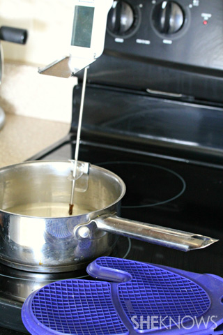 Beat egg whites