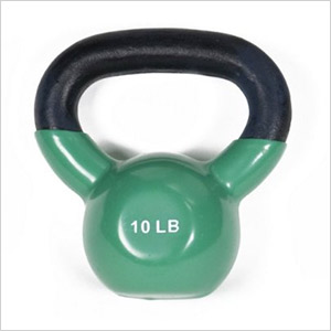 green kettle bell