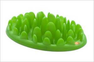 Green Interactive Feeder. 