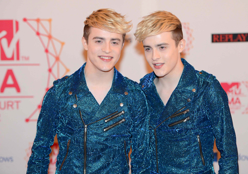 Jedward at MTV EMAs