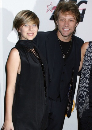 Jon Bon Jovi and Stephanie Rose Bongiovi
