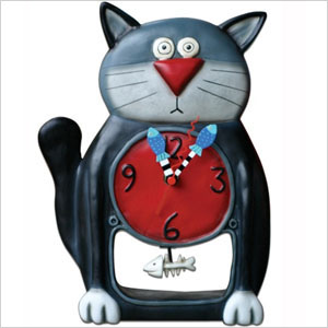 Kitty clock