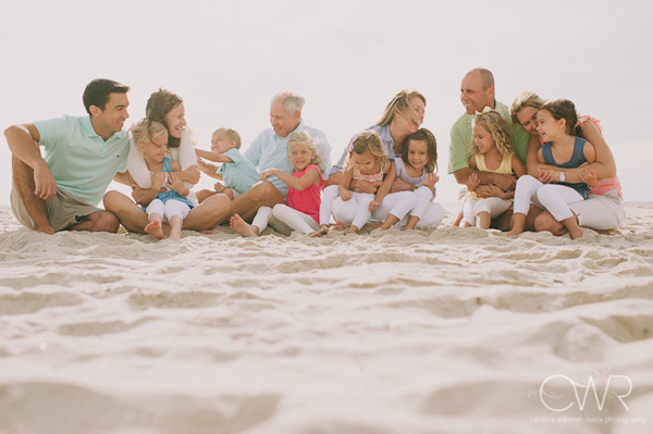 Beach family photo