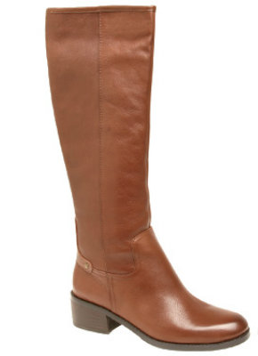 Retro leather boots