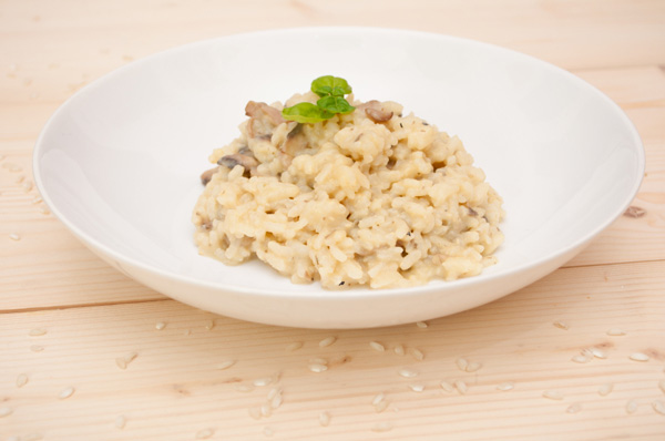 Mushroom and Walnut Risotto