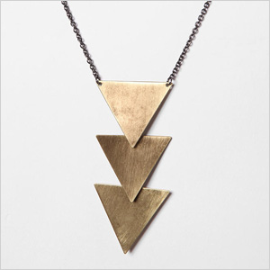 Tiered Geometric Necklace from Urban Outfitters