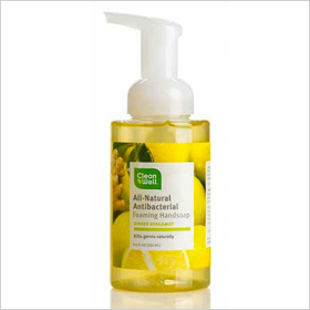 CleanWell Ginger Bergamot Foaming Hand Soap