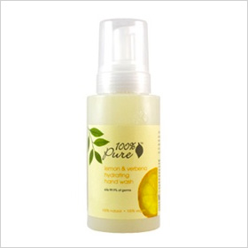 100 Percent Pure Lemon Verbena Hydrating Hand Wash