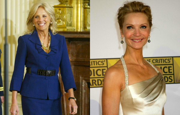 Jill Biden and Joan Allen
