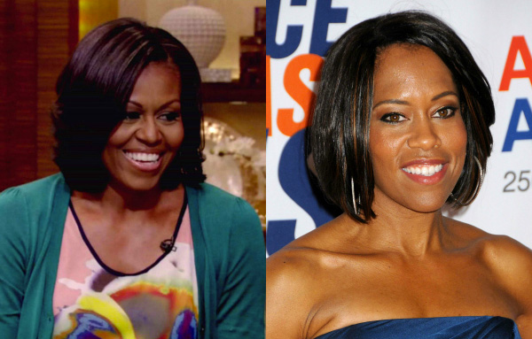Michelle Obama and Regina King