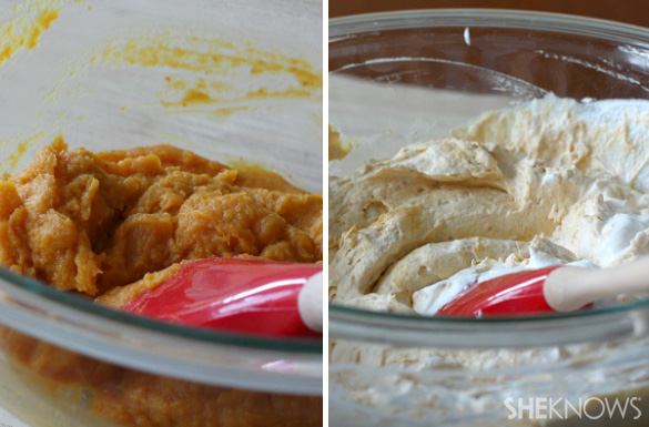 pumpkin fluff dip